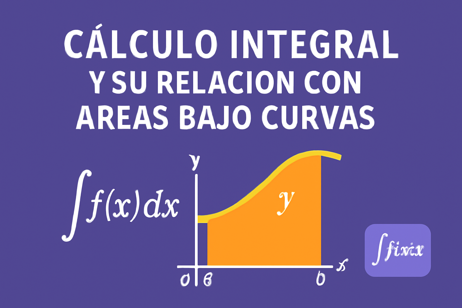Cálculo integral y su relación con áreas bajo curvas